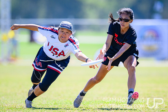 Pool play during World Ultimate Championships at Runaway Bay Precinct