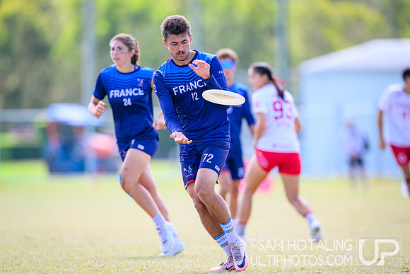 Mixed semifinals during World Ultimate Championships at Runaway Bay Sports Precinct