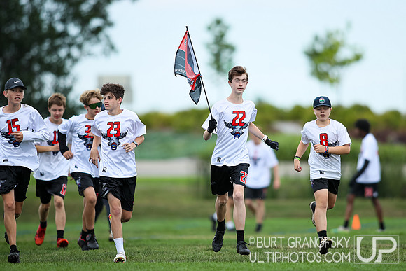 USA Ultimate YCC 2022 -- U17 Boys Sun Action
