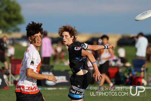 Saturday action at the USA Ultimate Youth Club Championships in