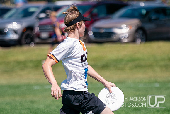 Bracket play at 2024 USAU Youth Club Championship