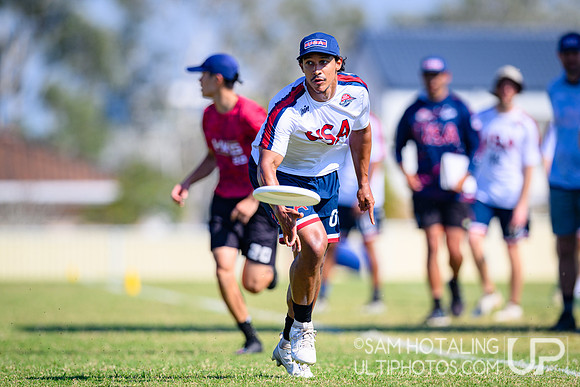Pool play during World Ultimate Championships at Runaway Bay Precinct