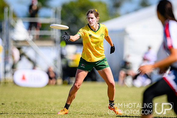 Women’s power-pools during World Ultimate Championships at Runaway Bay Sports Precinct
