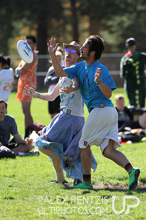 Finals Action at UltiFest 2014 held in Flagstaff, Arizona Oct
