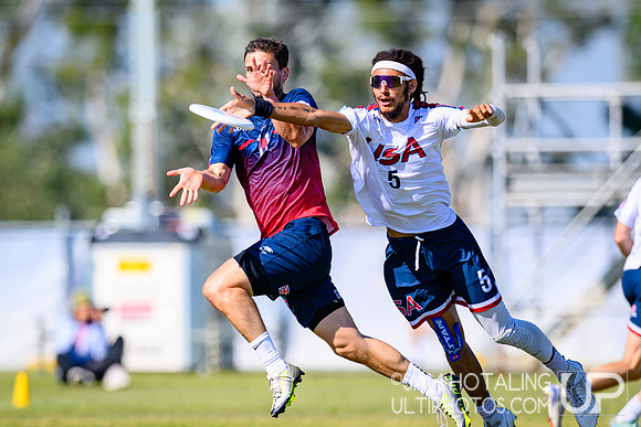 Pool play during World Ultimate Championships at Runaway Bay Precinct