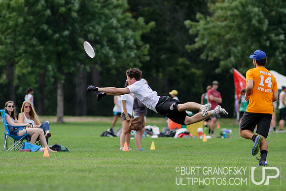 Saturday - Open Semifinals - 2016 USAU Northeast Regionals