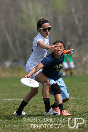 Sunday Action, Girls -- USAU 2014 HS Northeastern Championships