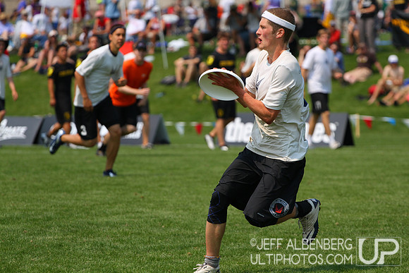 Saturday Open division action from 2012 College Nationals