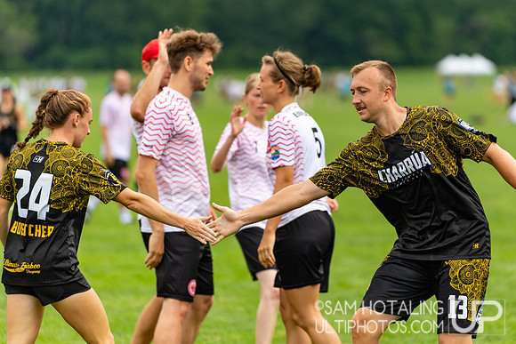 Charrúa vs Eintracht Frankfurt in pool play at World Ultimate Club Championships