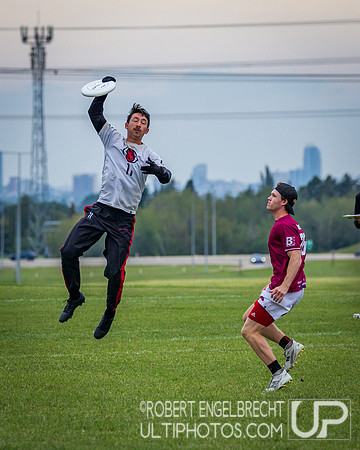 Edmonton, AB: Canadian Ultimate Seniors Championships 2025. Saturday, Aug. 16