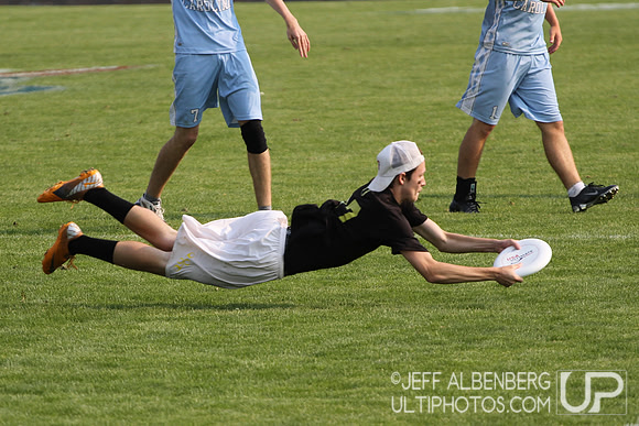 Saturday Open division action from 2012 College Nationals