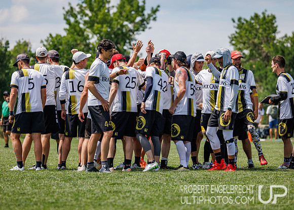 Aurora, CO: USAU Masters Championships 2025. Monday, July 21, 20
