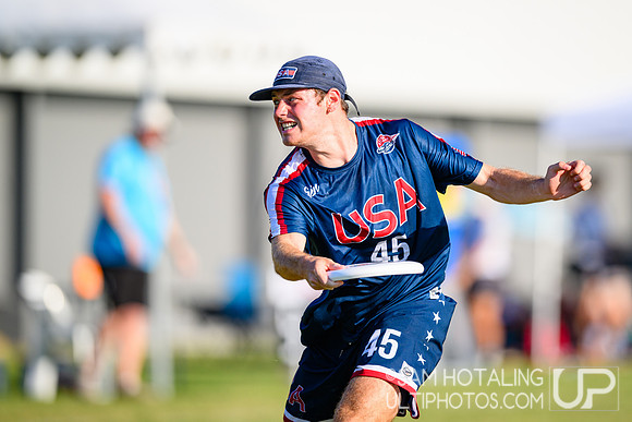 Mixed pool play during World Ultimate Championships at Runaway Bay Sports Precinct