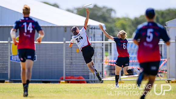 Men’s pool play during World Ultimate Championships at Runaway Bay Sports Precinct