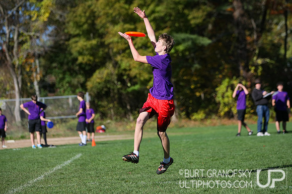 Action from the Sharon HS Spirit of the Game tournament