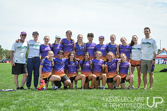 Valley Ultimate Team Photo - 2025 YCC Saturday R2 U20G