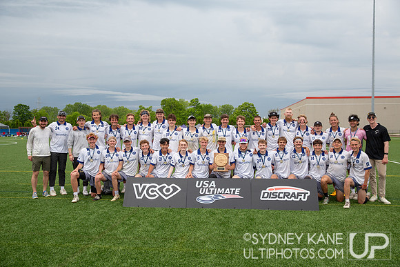 St Olaf Men's Champions 2024 USA Ultimate Division III College C