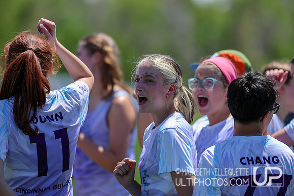 Sunday action at the USA Ultimate Youth Club Championships. U-20