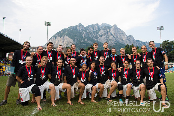 Polar Bears Team Photo (Mixed Silver Medalists) - WUCC Saturday