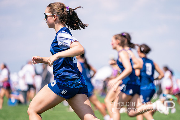 Pool play at 2024 USAU Youth Club Championship