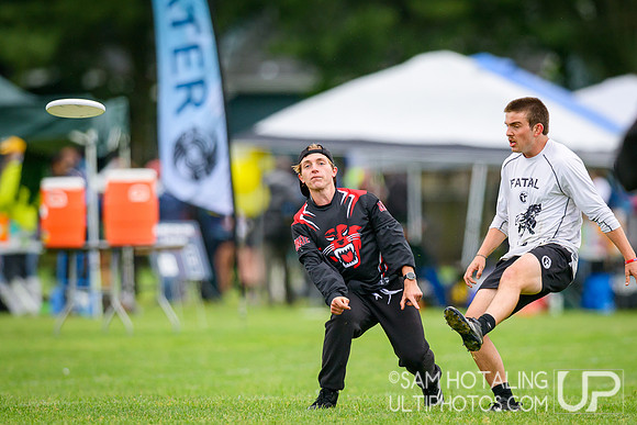 Round III pool play at USAU D-III College Championships