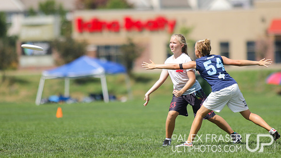 U16 Girls - Saturday - 2016 USAU Youth Club Championships