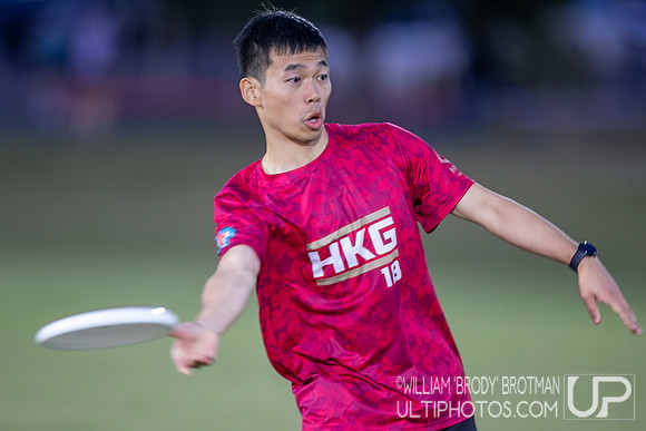 Day 1 of the WFDF 2024 World Masters Ultimate Championships