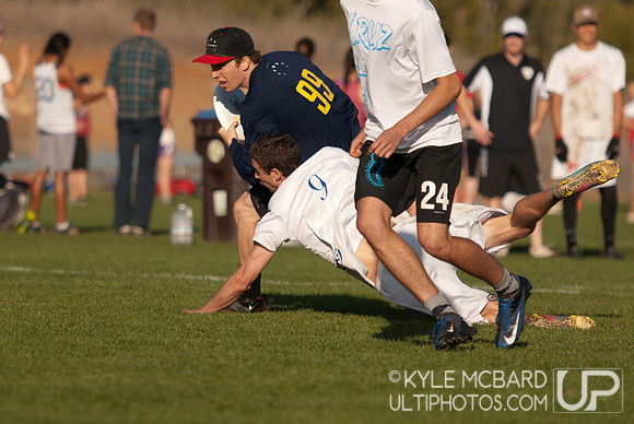 AUDL San Jose Spiders Exhibition Game 11/16/2013