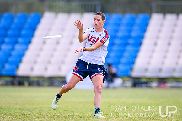 Women’s power-pools during World Ultimate Championships at Runaway Bay Sports Precinct