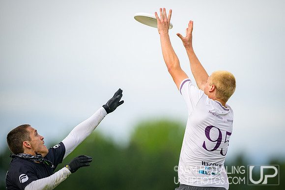 Pool play at USAU D-I College Championships