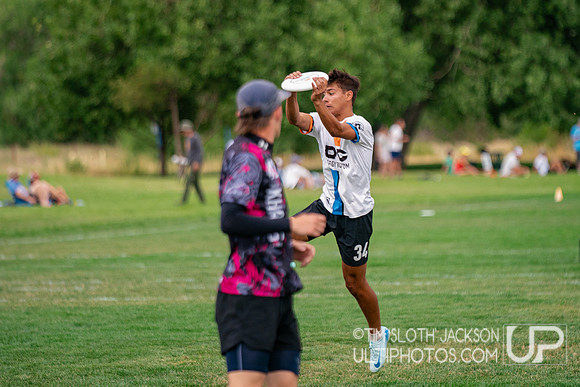 Bracket  play at 2024 USAU Youth Club Championship