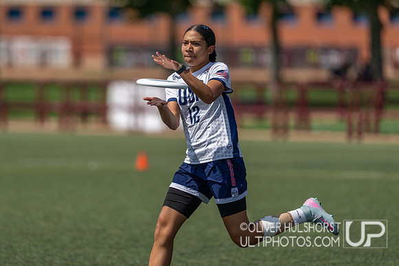 United States of America Women's vs Australia -- WU24 Monday