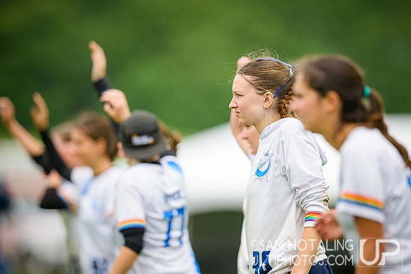 Round III pool play at USAU D-III College Championships