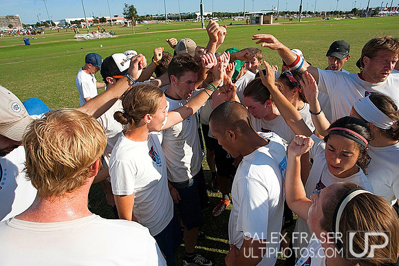 Friday Placement - 2014 USAU National Championships
