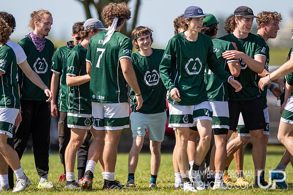 Day 2 of the USA Ultimate D-I College Championships