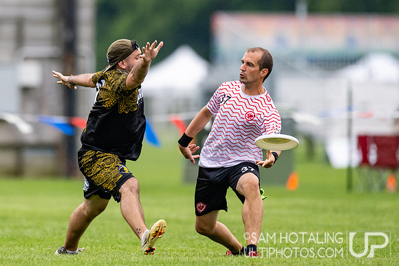 Charrúa vs Eintracht Frankfurt in pool play at World Ultimate Club Championships