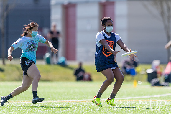 Youth ultimate frisbee at Seven Hills Invite