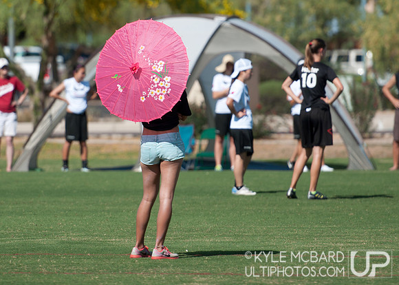 Saturday women's action from SW D-I Regionals 2012