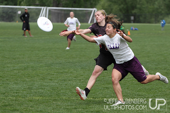 Friday Women's division action from 2012 College Nationals