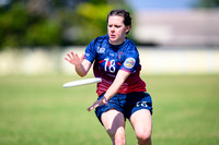 Women’s pool play during World Ultimate Championships at Runaway Bay Sports Precinct