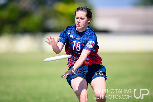 Women’s pool play during World Ultimate Championships at Runaway Bay Sports Precinct