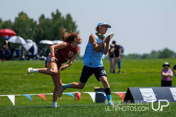 Monday action at the USA Ultimate Youth Club Championships. U-20