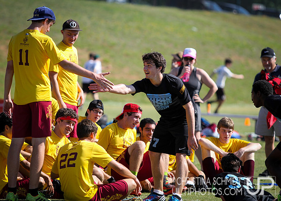 USA Ultimate Southern High School Regional Championships 2014 - Sunday