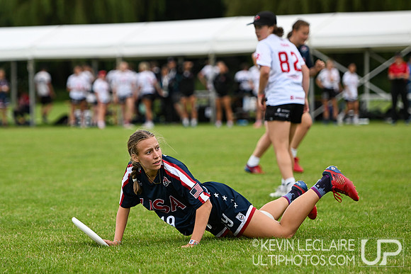 USA vs Canada U20 Women's - WJUC Wednesday Round 2