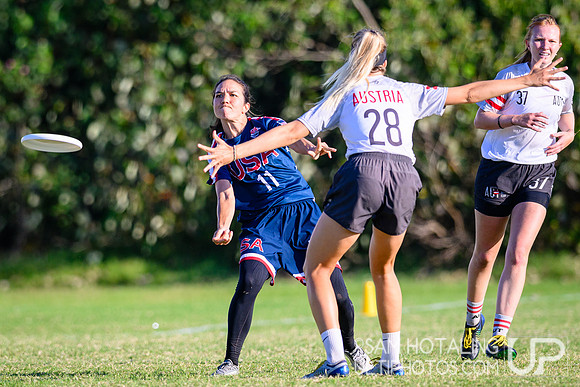 Mixed pool play during World Ultimate Championships at Runaway Bay Sports Precinct