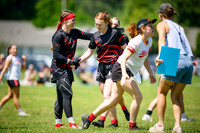 Saturday pool play at USAU D-I College Championships