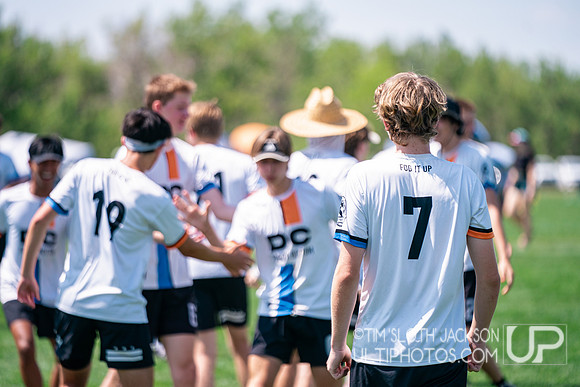 Bracket play at 2024 USAU Youth Club Championship