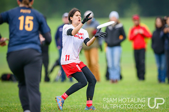 Round II pool play at USAU D-III College Championships