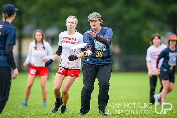 Round II pool play at USAU D-III College Championships