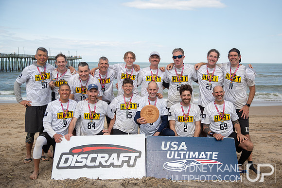 Hurt 2nd Place Great Grand Masters Men's Division - 2024 Beach Championships